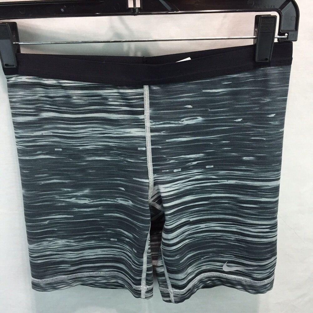 Nike Womens Slam Printed Atheltic Training Shorts 596712-045 Small BB2